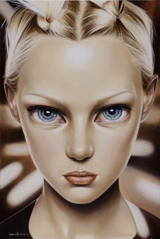surrealism paintings by Sas Christian